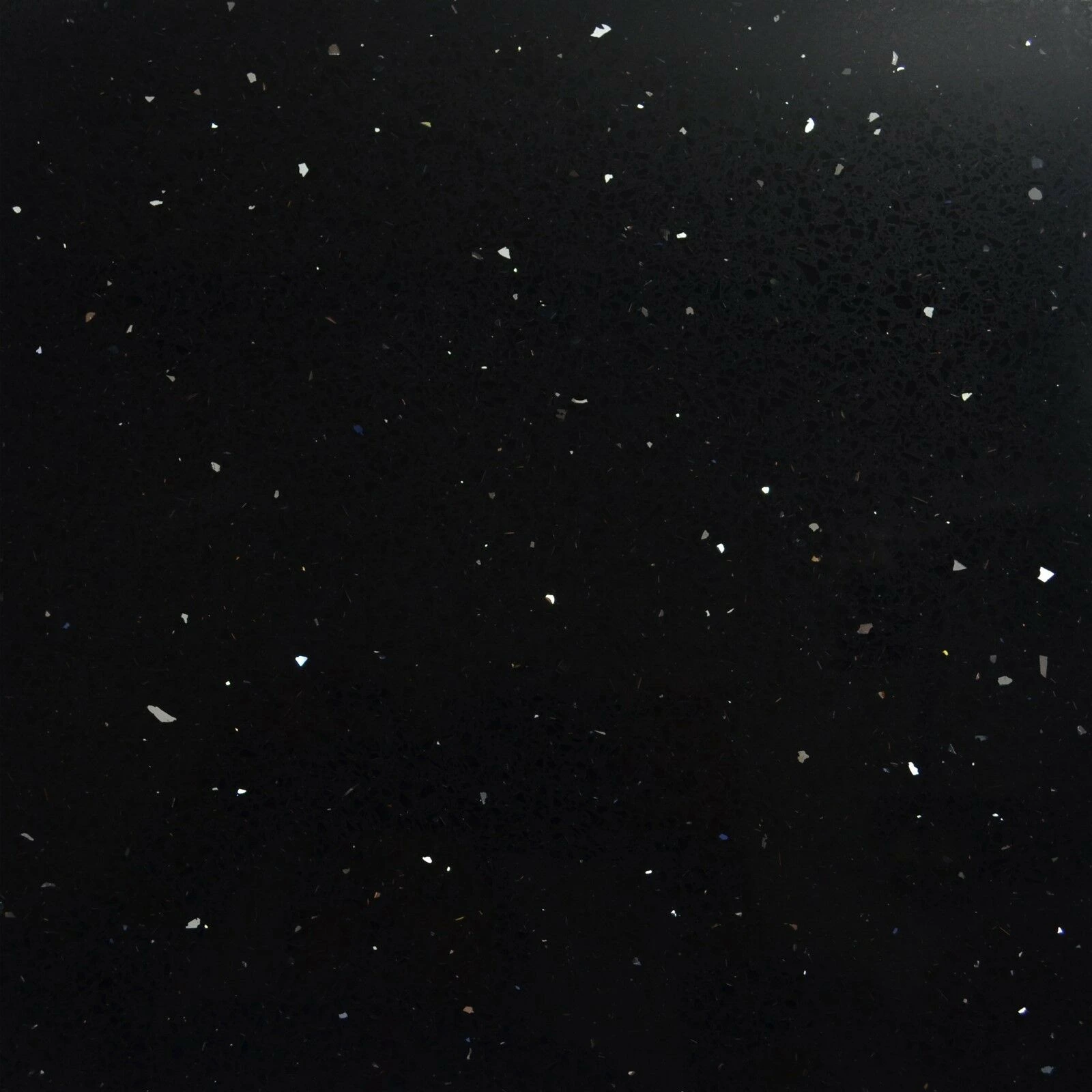 Black Mirror quartz slab