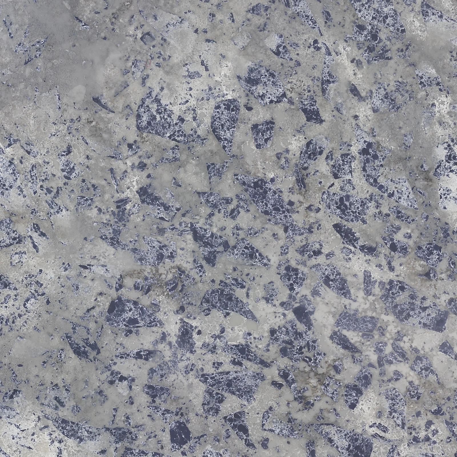 Blue Lagoon quartz slab