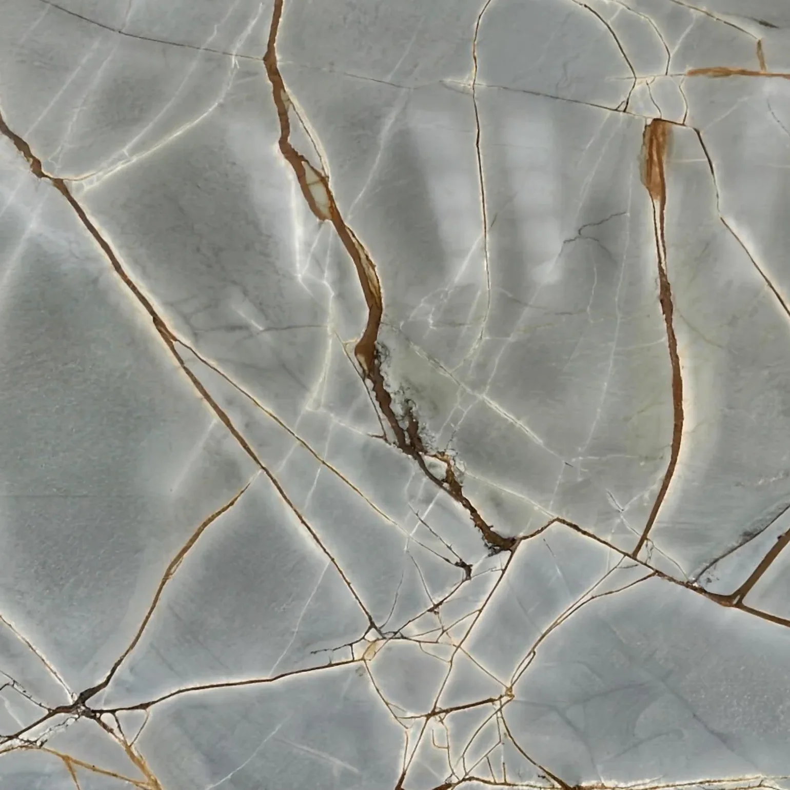 Blue Roma quartzite slab