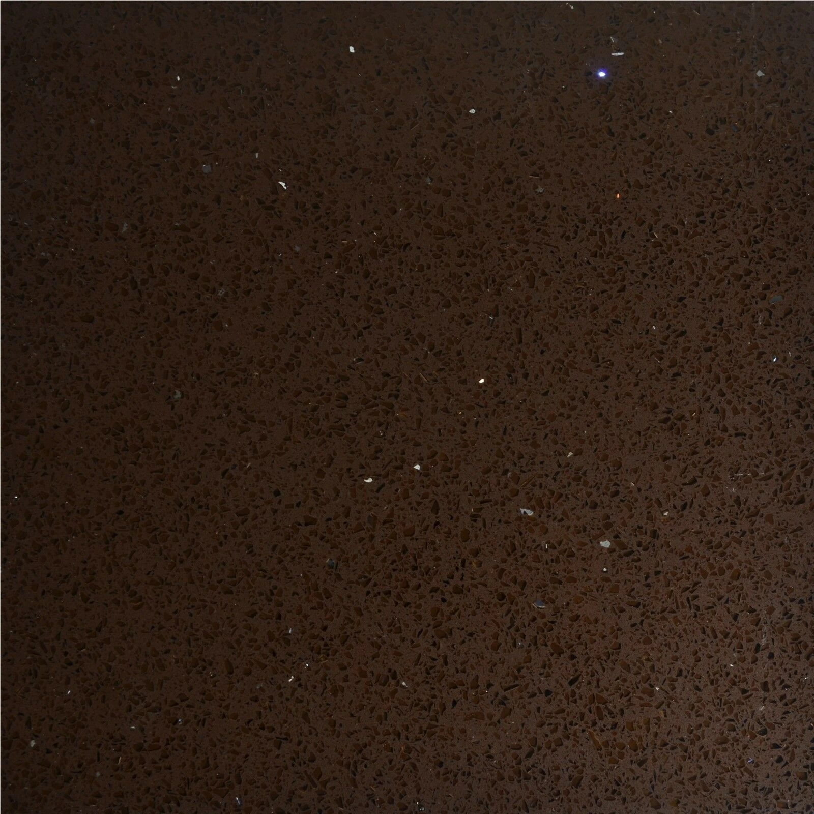 Brown Mirror quartz slab