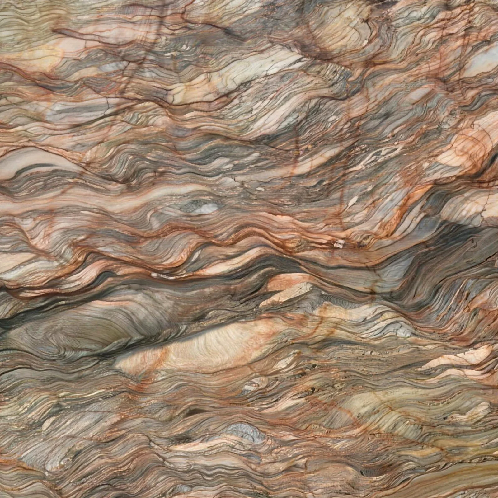Fusion Wow Multicolour quartzite slab