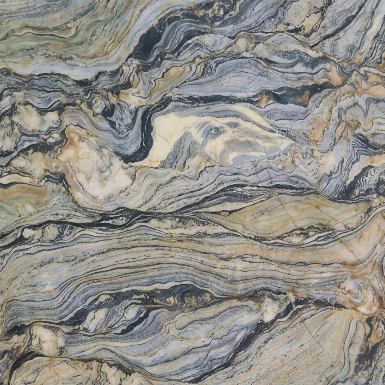 Ocean Fantasy quartzite slab