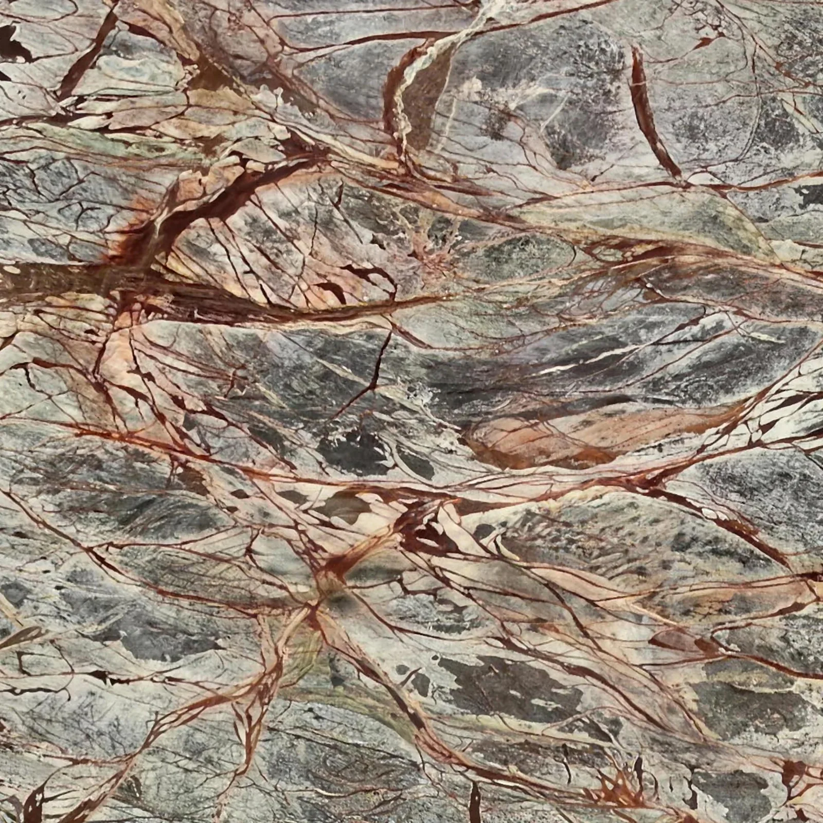 Rainforest Brown marble slab